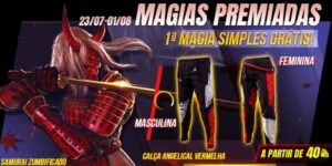 magias_premiadas_calça_angelical_vermelha_free_fire