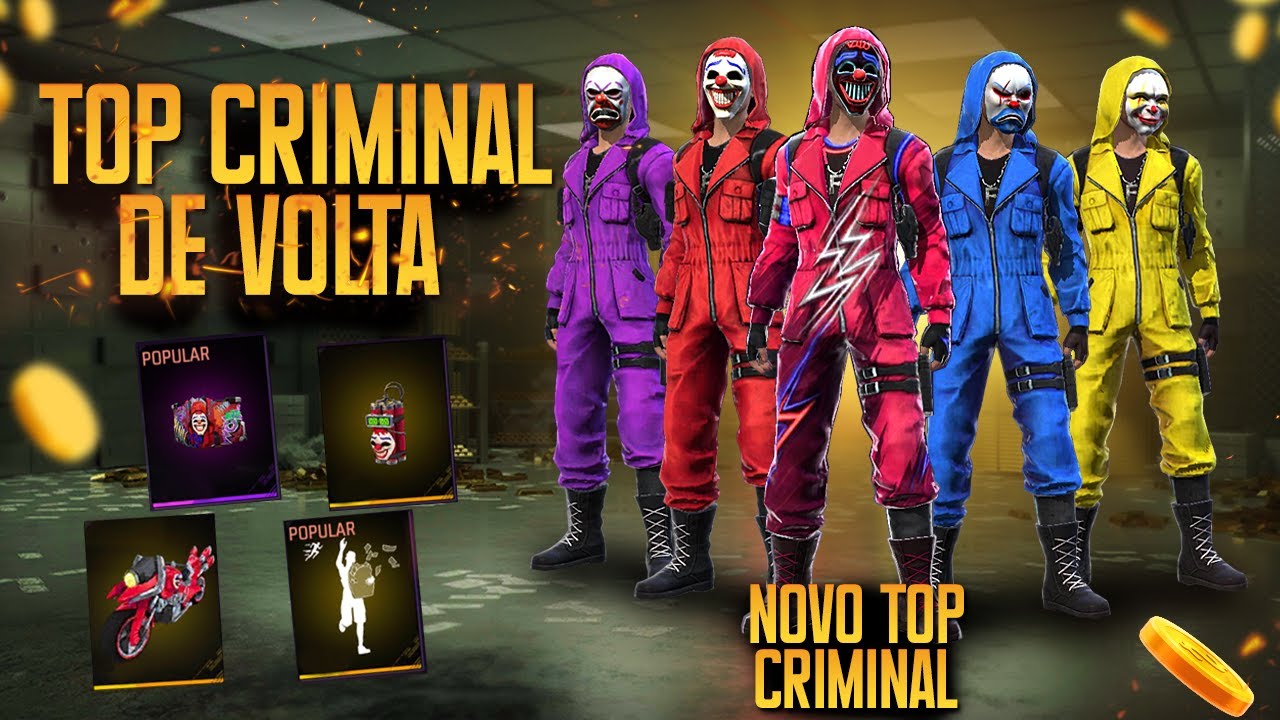 top criminal neon free fire
