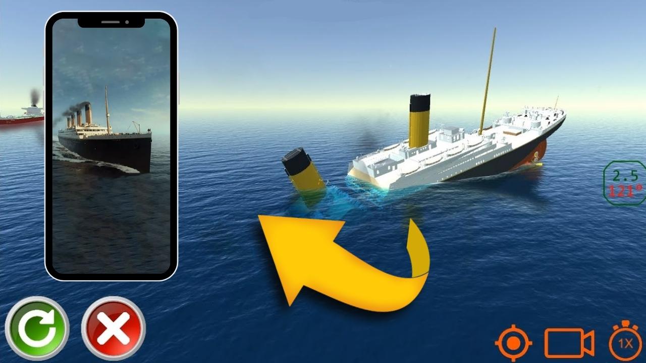 aplicativo visitar titanic