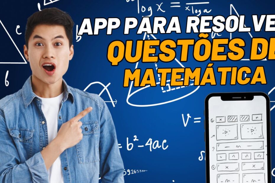 app para resolver questões de matemática